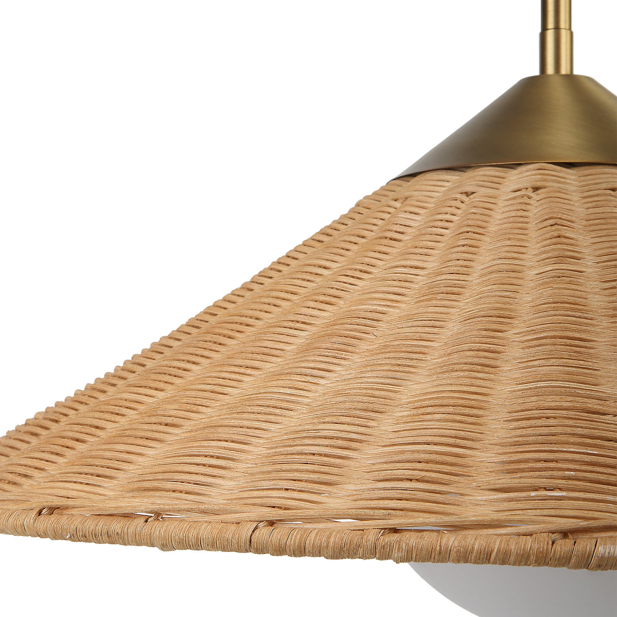 Uttermost Phuvinh 1 Light Rattan Shade Pendant - Home Elegance USA