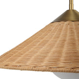 Uttermost Phuvinh 1 Light Rattan Shade Pendant - Home Elegance USA