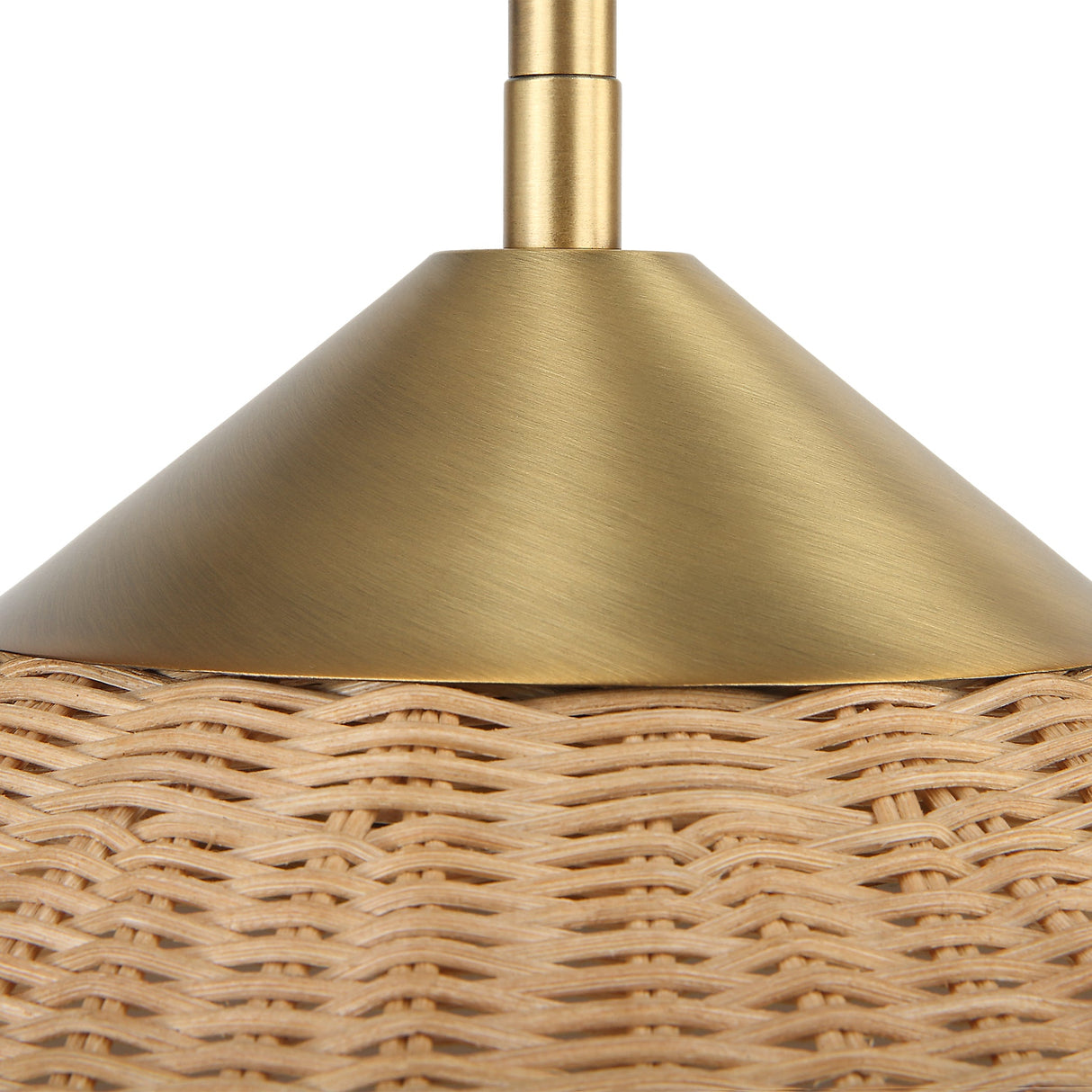 Uttermost Phuvinh 1 Light Rattan Shade Pendant - Home Elegance USA