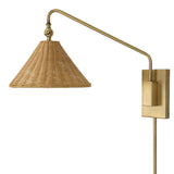 Uttermost Phuvinh 1 Light Rattan Shade Sconce - Home Elegance USA
