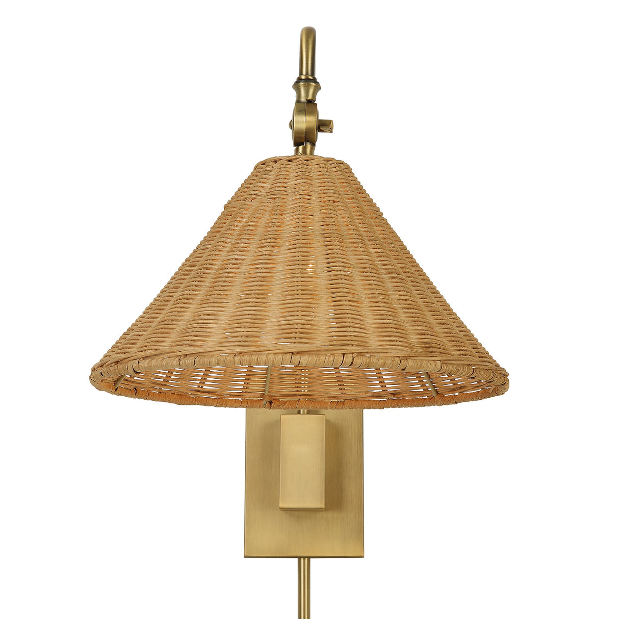 Uttermost Phuvinh 1 Light Rattan Shade Sconce - Home Elegance USA