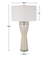 Amphora Off - White Glaze Table Lamp | Uttermost | Home Elegance USA