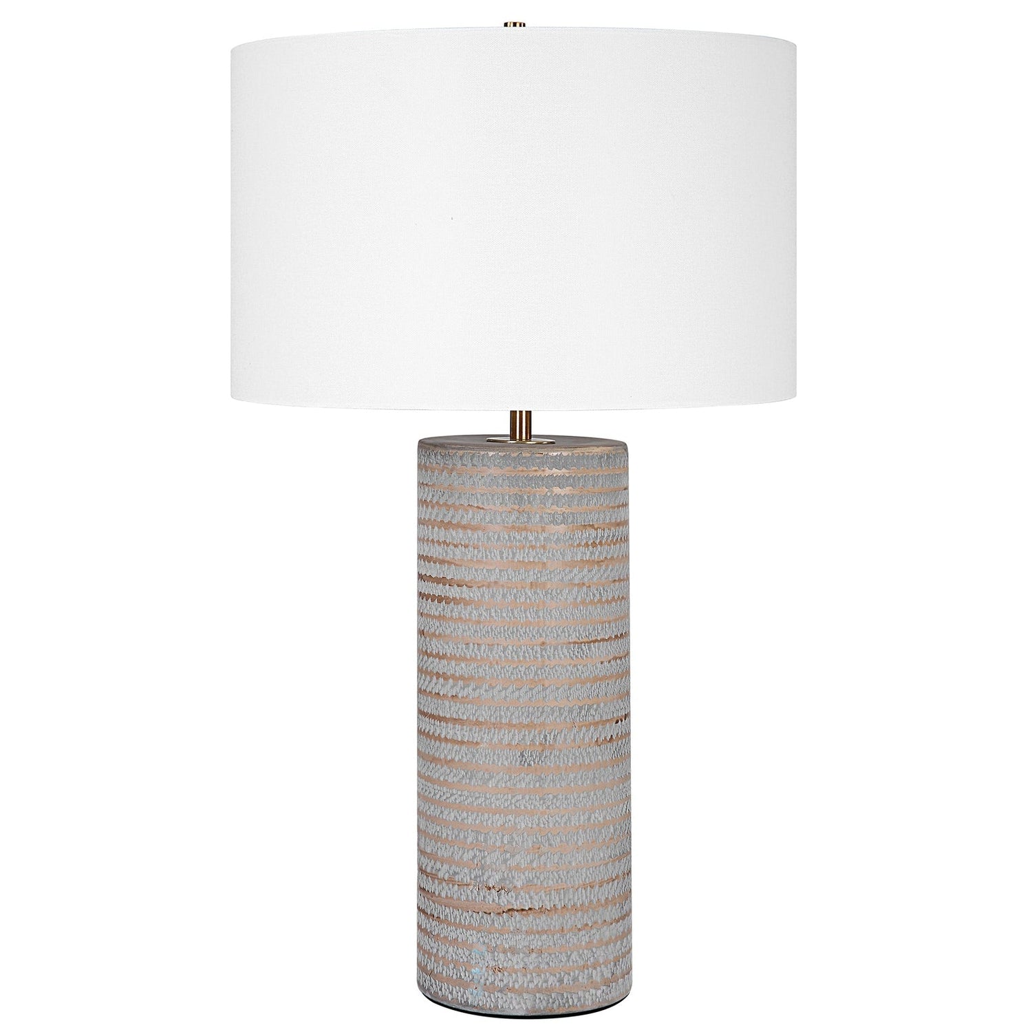 Uttermost Monolith Gray Table Lamp - Home Elegance USA