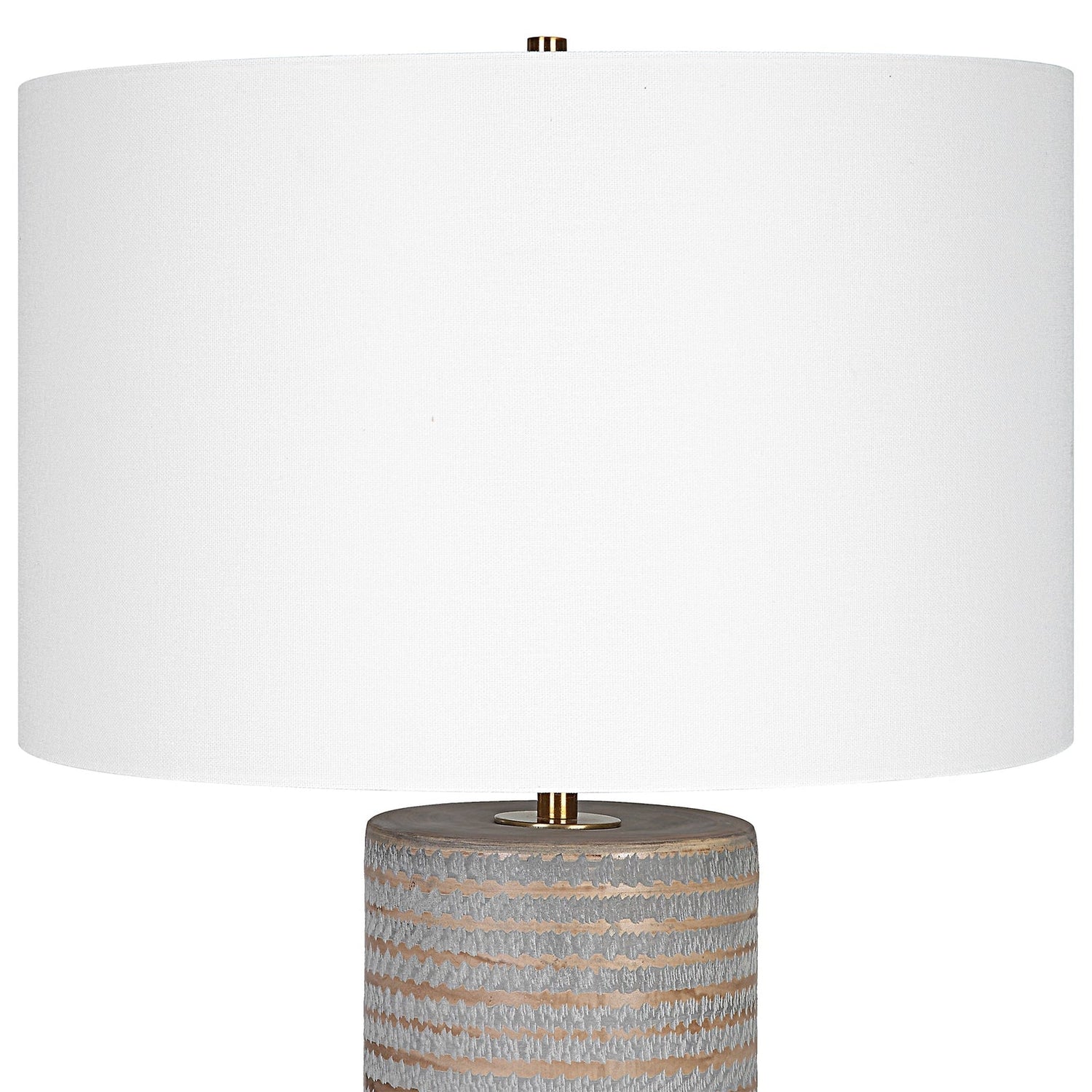 Uttermost Monolith Gray Table Lamp - Home Elegance USA