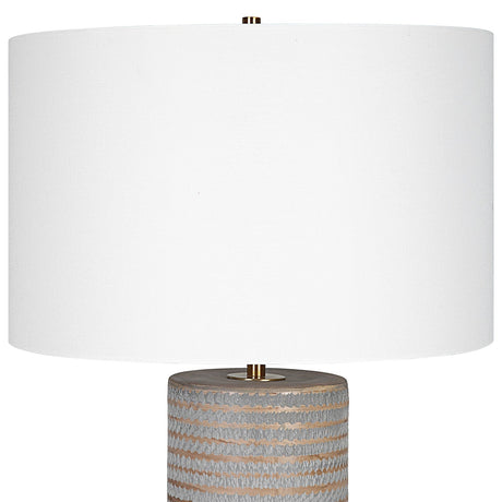 Uttermost Monolith Gray Table Lamp - Home Elegance USA