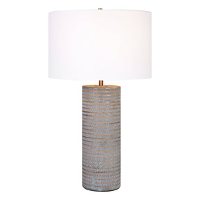 Uttermost Monolith Gray Table Lamp - Home Elegance USA