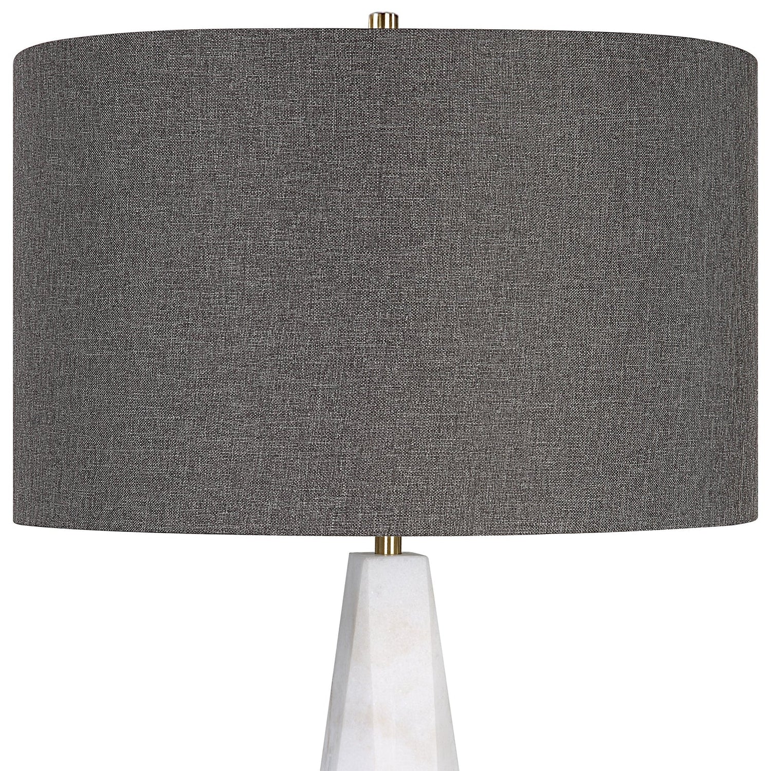 Uttermost Citadel White Marble Table Lamp - Home Elegance USA