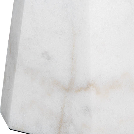 Uttermost Citadel White Marble Table Lamp - Home Elegance USA