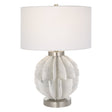 Uttermost Repetition White Marble Table Lamp - Home Elegance USA