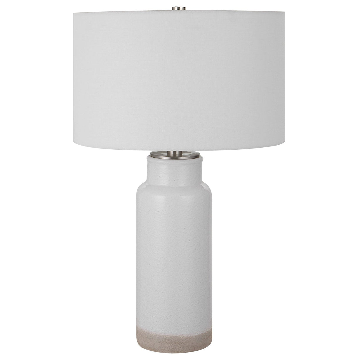 Albany White Farmhouse Table Lamp | Uttermost | Home Elegance USA