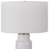 Albany White Farmhouse Table Lamp | Uttermost | Home Elegance USA