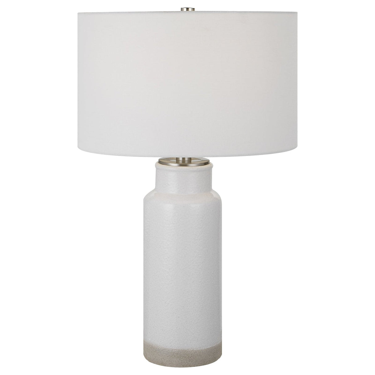 Albany White Farmhouse Table Lamp | Uttermost | Home Elegance USA