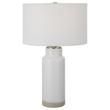 Albany White Farmhouse Table Lamp | Uttermost | Home Elegance USA