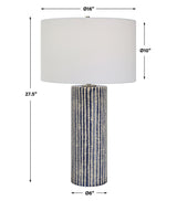 Uttermost Havana Blue Table Lamp - Home Elegance USA