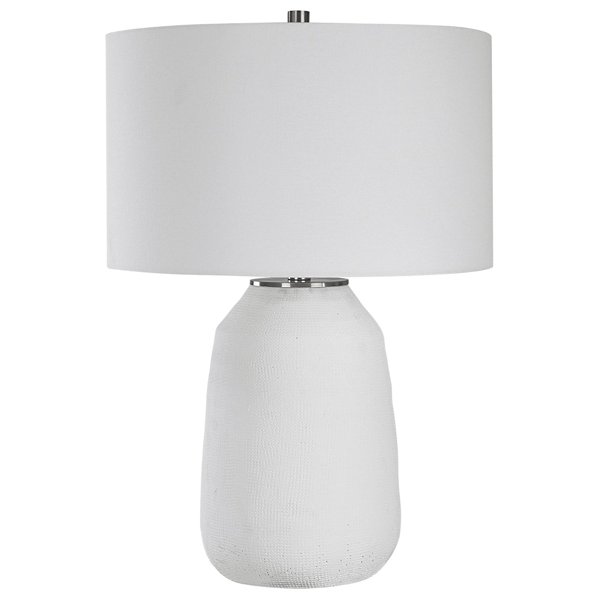 Uttermost Heir Chalk White Table Lamp - Home Elegance USA