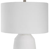 Uttermost Heir Chalk White Table Lamp - Home Elegance USA