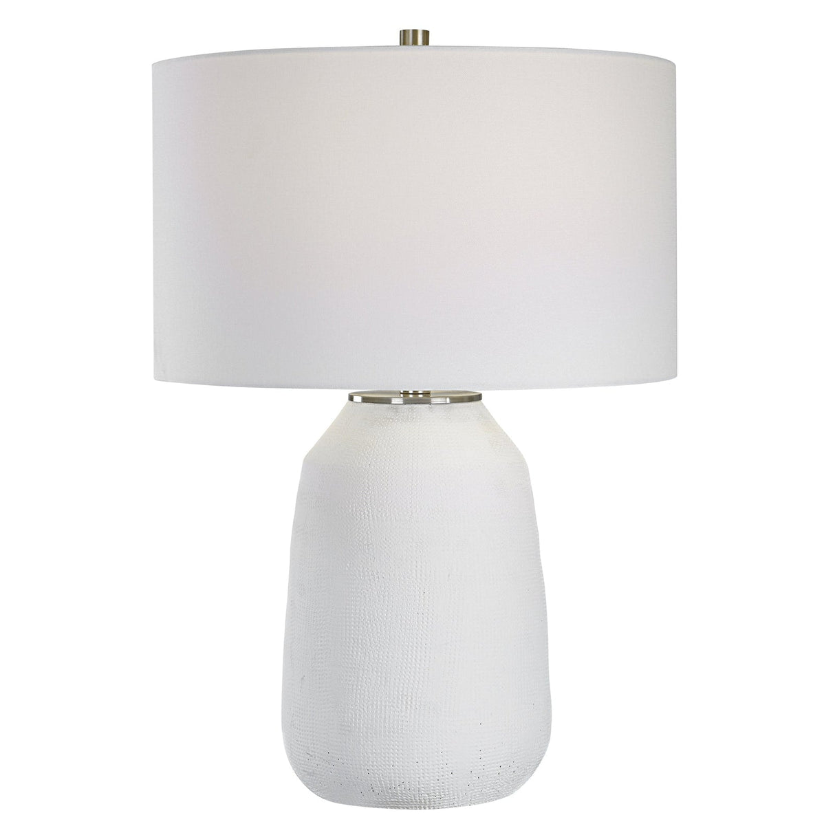 Uttermost Heir Chalk White Table Lamp - Home Elegance USA