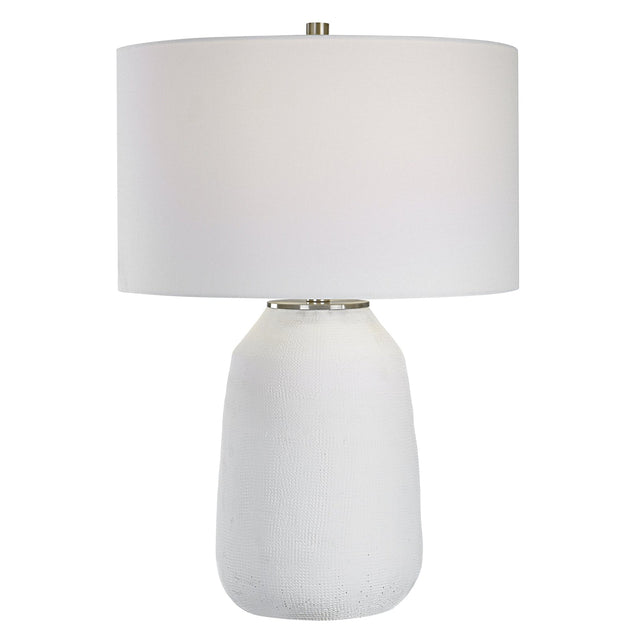 Uttermost Heir Chalk White Table Lamp - Home Elegance USA