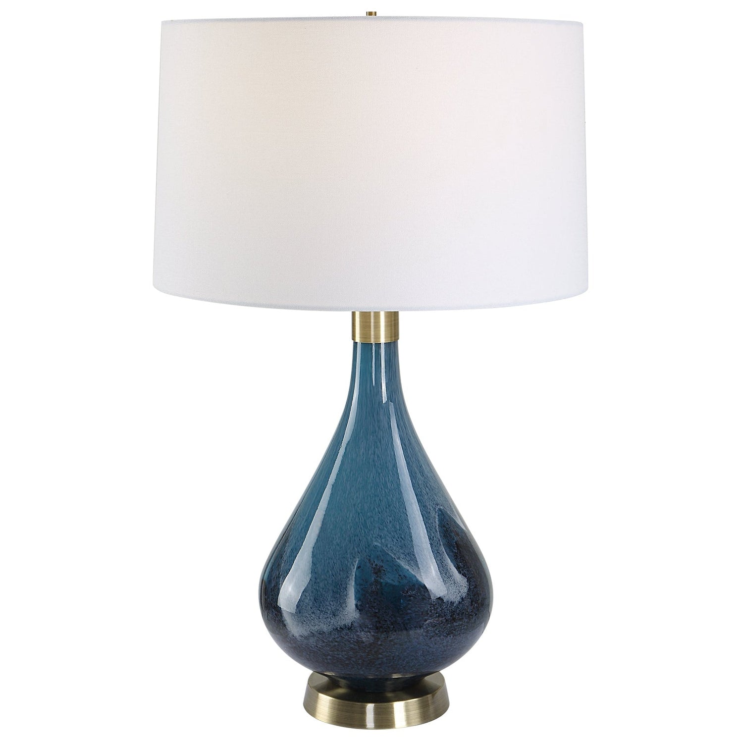 Uttermost Riviera Art Glass Table Lamp - Home Elegance USA