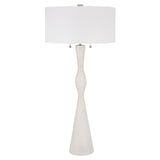 Uttermost Sharma Ivory Stone Table Lamp - Home Elegance USA