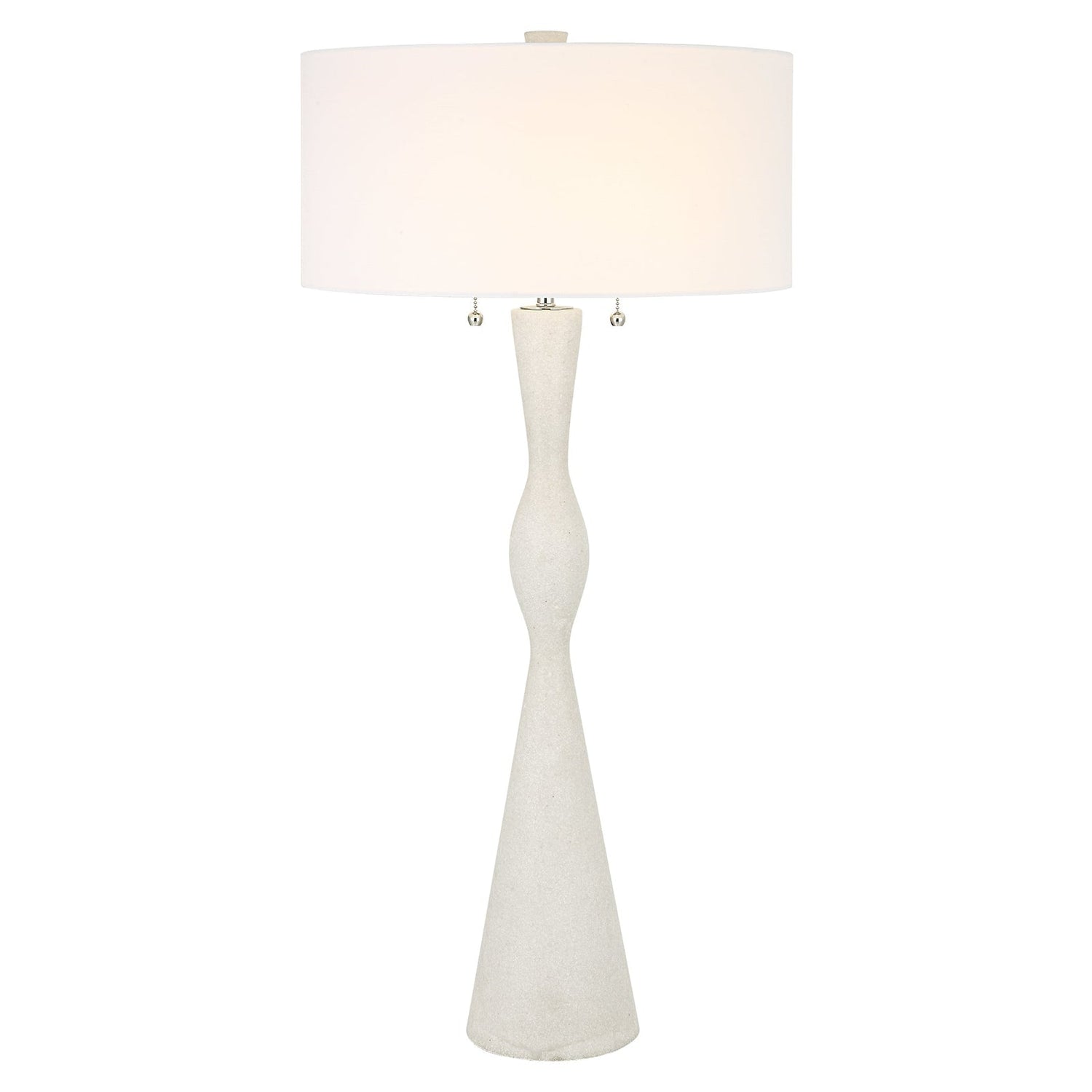 Uttermost Sharma Ivory Stone Table Lamp - Home Elegance USA