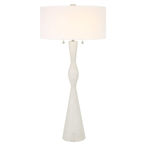 Uttermost Sharma Ivory Stone Table Lamp - Home Elegance USA