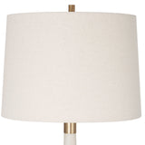 Uttermost Marille Ivory Stone Table Lamp - Home Elegance USA