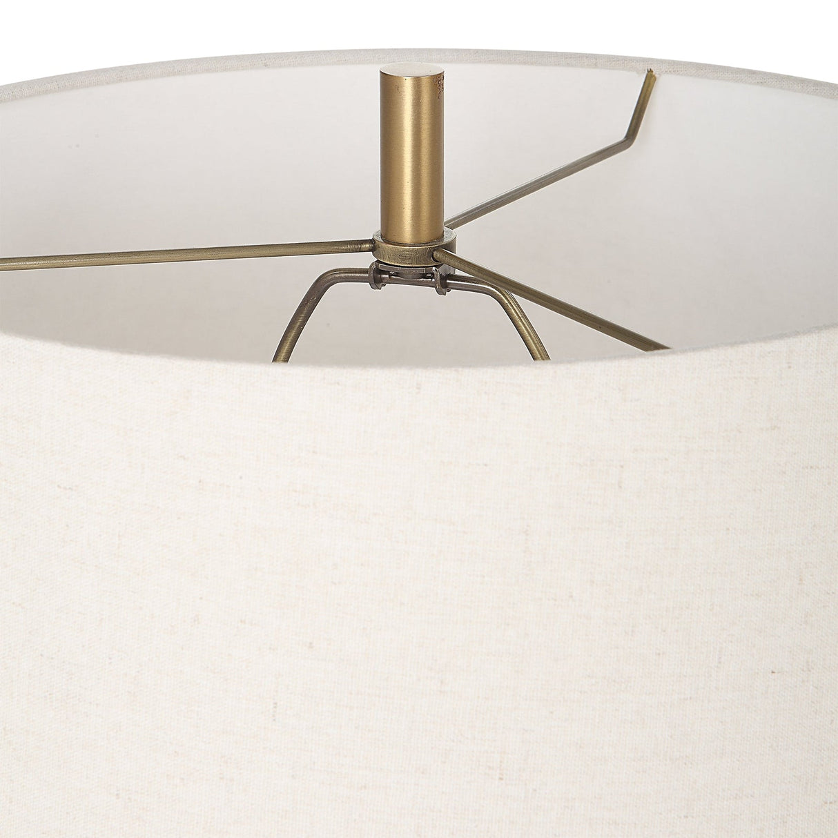 Uttermost Marille Ivory Stone Table Lamp - Home Elegance USA