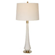 Uttermost Marille Ivory Stone Table Lamp - Home Elegance USA