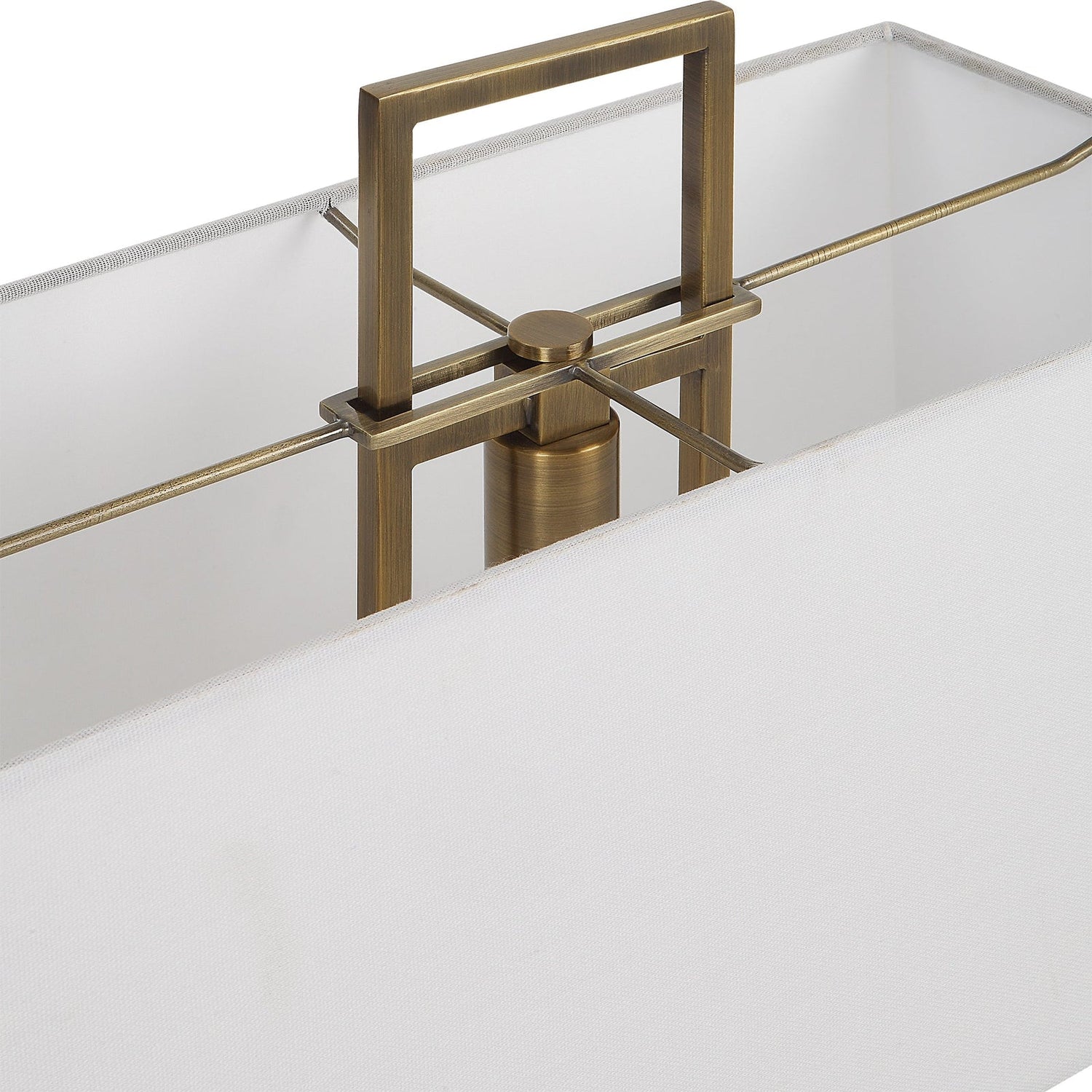 Uttermost Column White Marble Table Lamp - Home Elegance USA