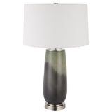 Campa Gray - Blue Table Lamp | Uttermost | Home Elegance USA