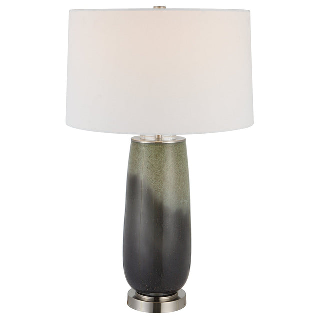 Campa Gray - Blue Table Lamp | Uttermost | Home Elegance USA