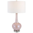 Uttermost Rosa Pink Glass Table Lamp - Home Elegance USA