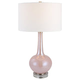 Uttermost Rosa Pink Glass Table Lamp - Home Elegance USA