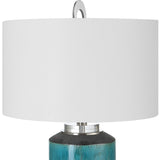 Uttermost Maui Aqua Blue Table Lamp - Home Elegance USA