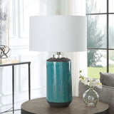 Uttermost Maui Aqua Blue Table Lamp - Home Elegance USA