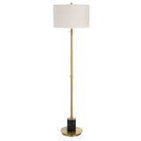 Uttermost Guard Brass Floor Lamp - Home Elegance USA