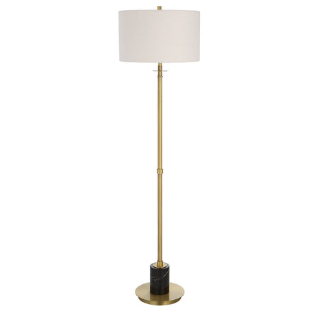 Uttermost Guard Brass Floor Lamp - Home Elegance USA