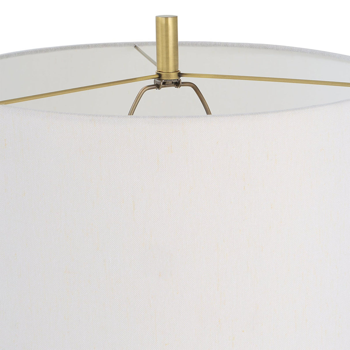 Uttermost Guard Brass Floor Lamp - Home Elegance USA