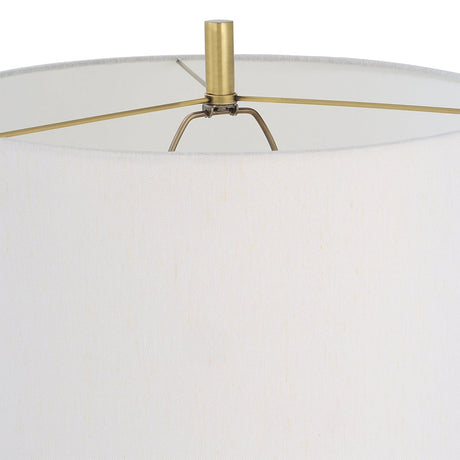 Uttermost Guard Brass Floor Lamp - Home Elegance USA