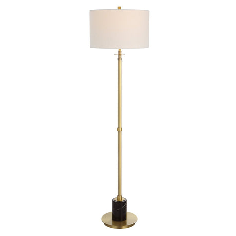Uttermost Guard Brass Floor Lamp - Home Elegance USA