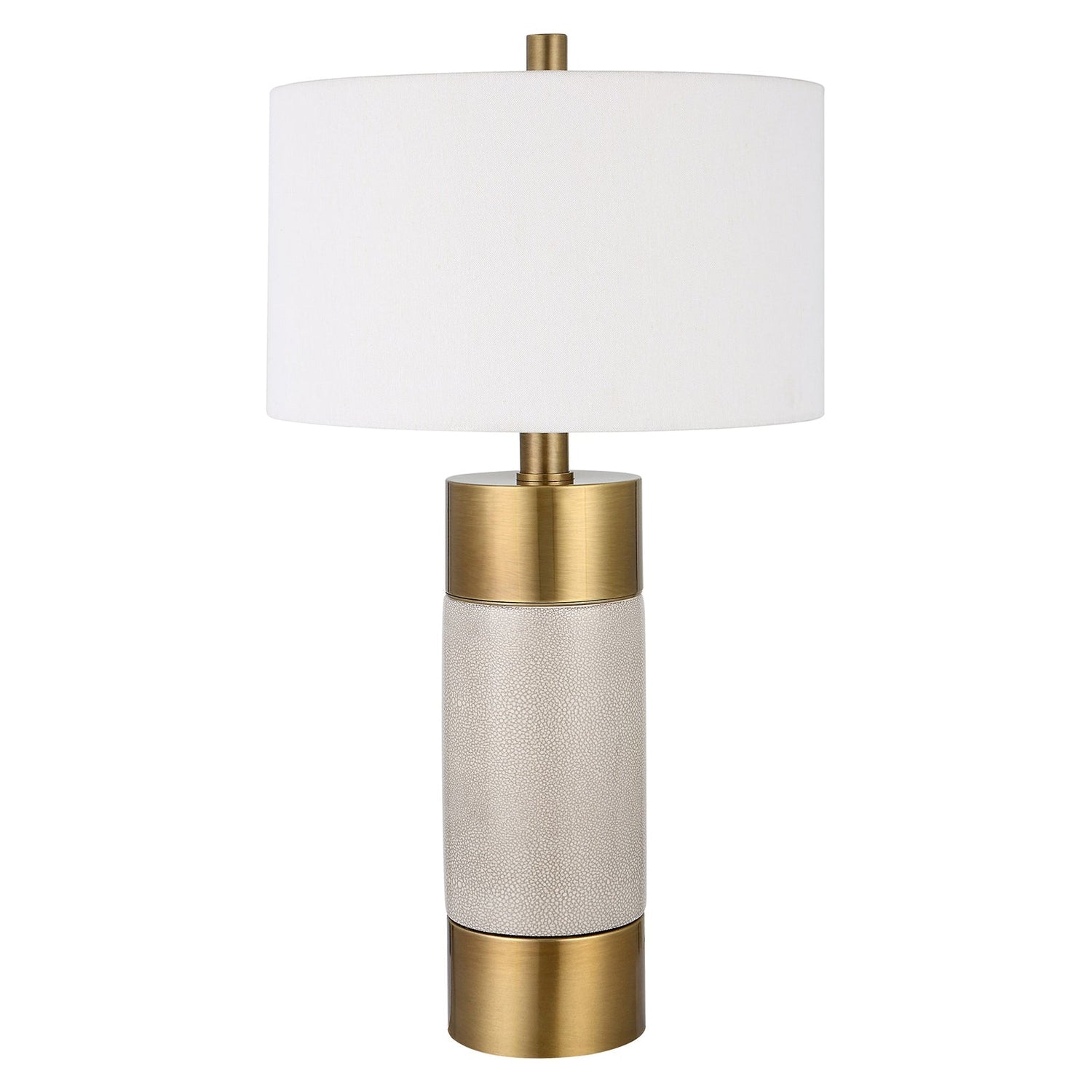 Adelia Ivory & Brass Table Lamp | Uttermost | Home Elegance USA