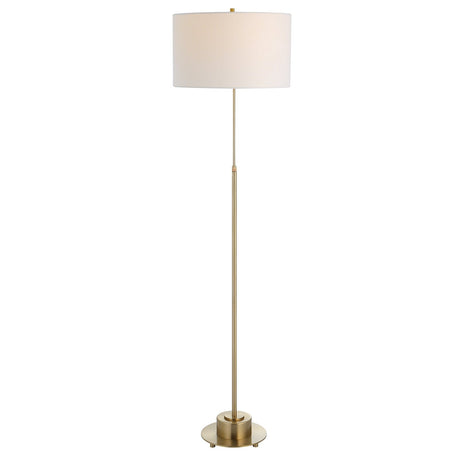 Uttermost Prominence Brass Floor Lamp - Home Elegance USA