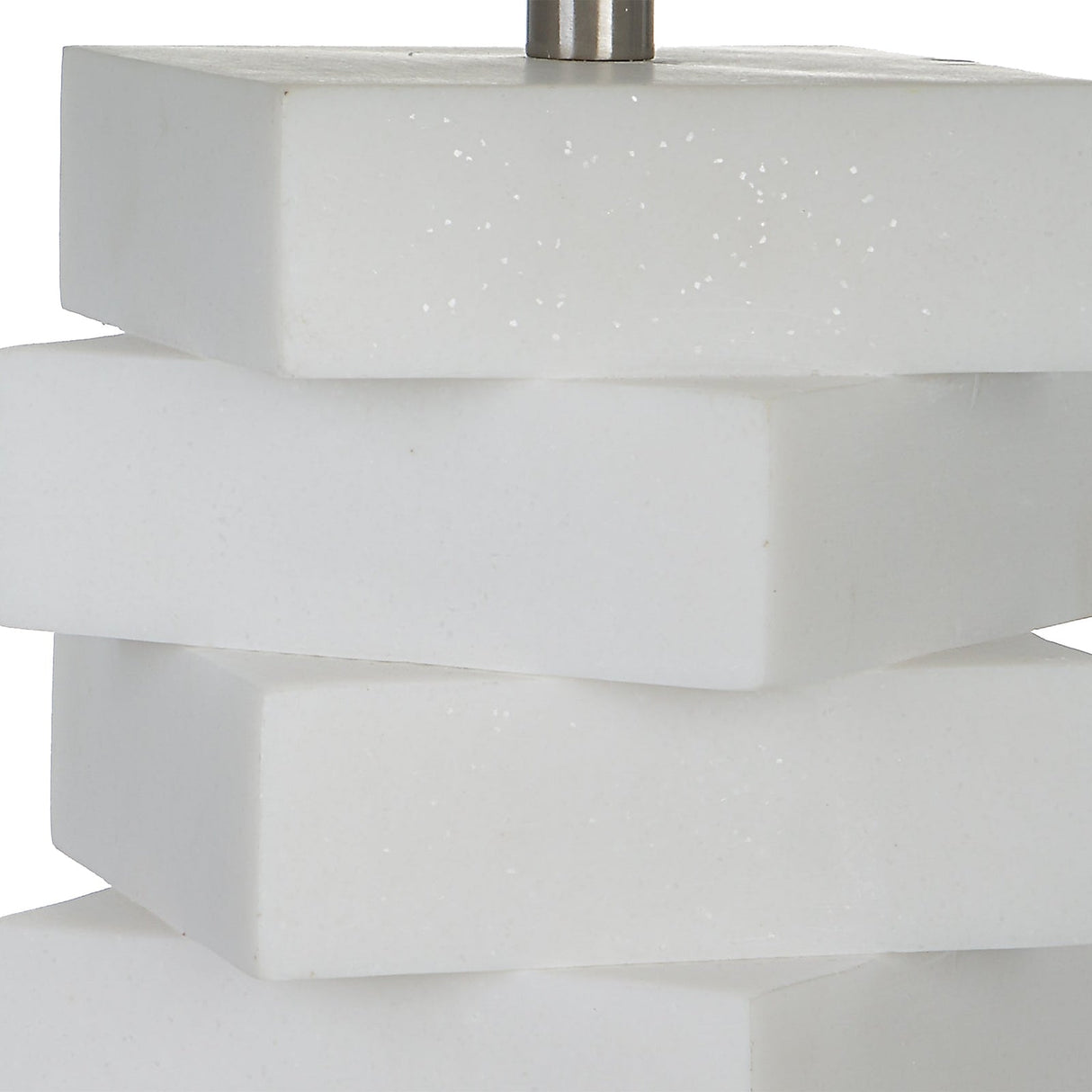Ascent White Geometric Table Lamp | Uttermost | Home Elegance USA