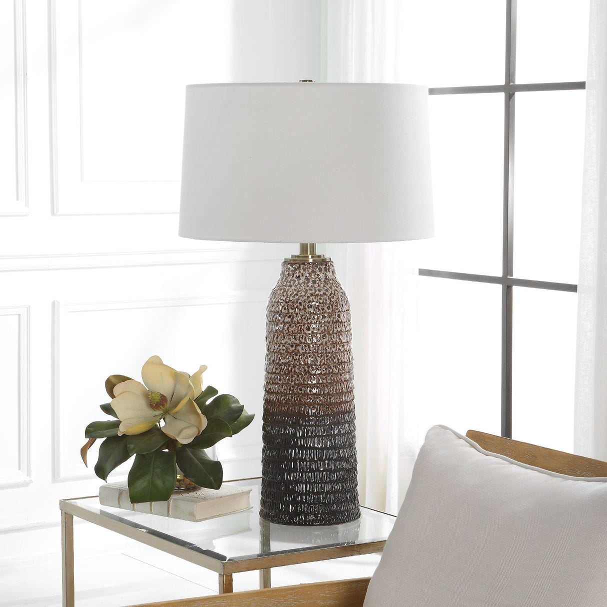 Uttermost Padma Mottled Table Lamp - Home Elegance USA