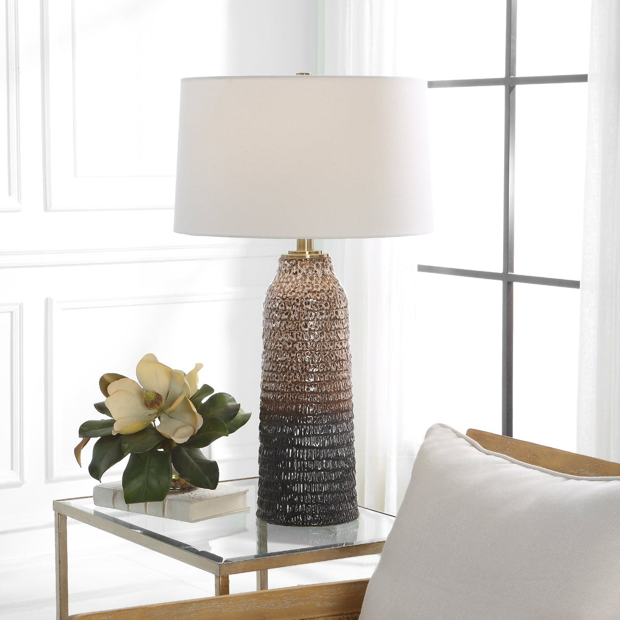 Uttermost Padma Mottled Table Lamp - Home Elegance USA