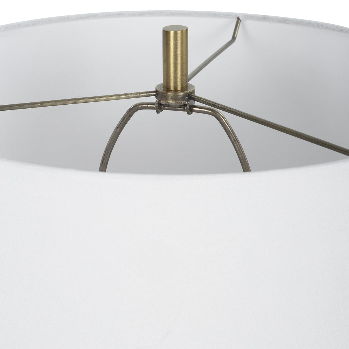 Uttermost Kavos Geometric Blue Table Lamp - Home Elegance USA
