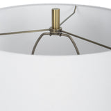 Uttermost Kavos Geometric Blue Table Lamp - Home Elegance USA