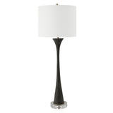 Uttermost Fountain Black Stone Buffet Lamp - Home Elegance USA