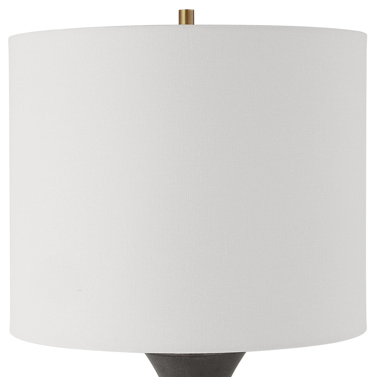 Uttermost Fountain Black Stone Buffet Lamp - Home Elegance USA